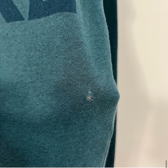 🔥Free City You + Me Exploded Life Nature Love Crew Neck Sweatshirt Teal S🔥 - Picture 13 of 16